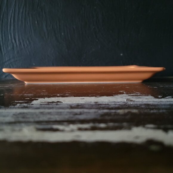 Fishs Eddy Parking Violation Ticket Orange Ceramic Trinket Tray, Novelty Decor - Picture 4 of 5